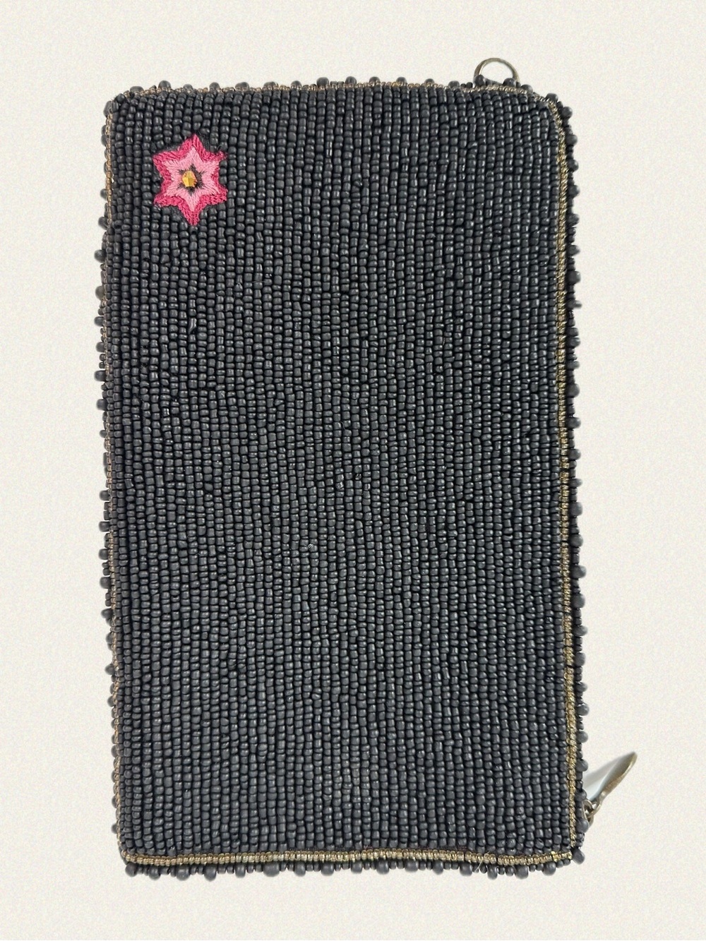 Mary Frances Beaded Skull Phone Crossbody Bag - Picture 2 of 5